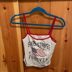 Goodie two & sleeves Stars and Stripes Forever Tank Top